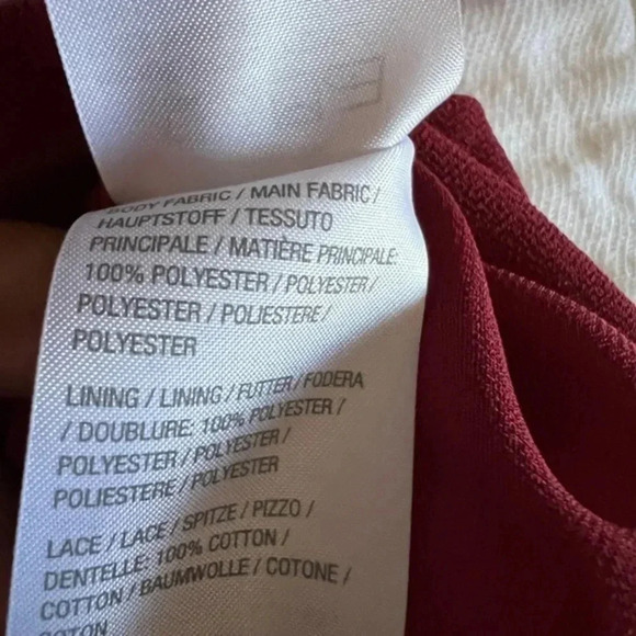 Brand New Joan Rivers Burgundy Blouse… Size 22W - Picture 4 of 4